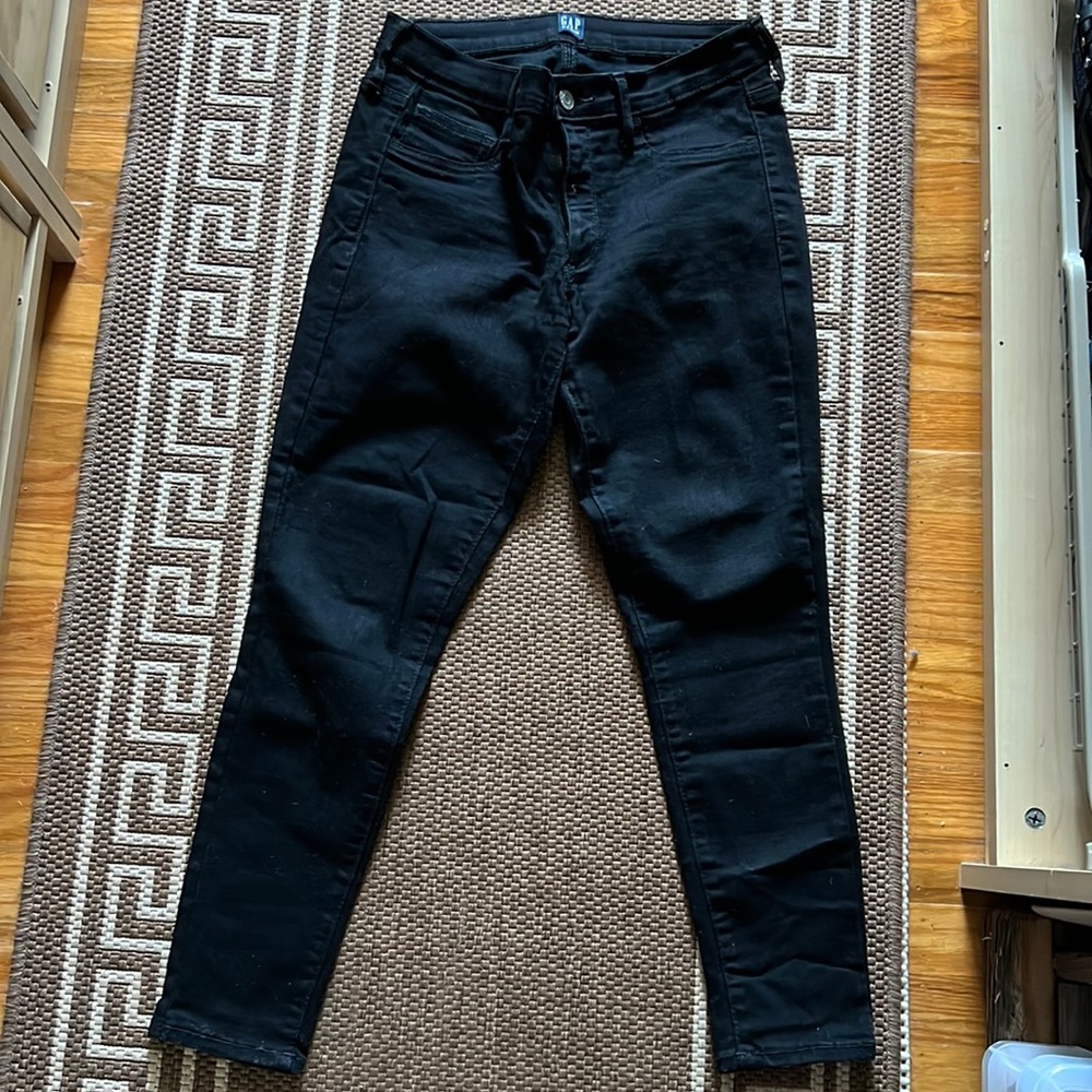 Gap petite black jegging